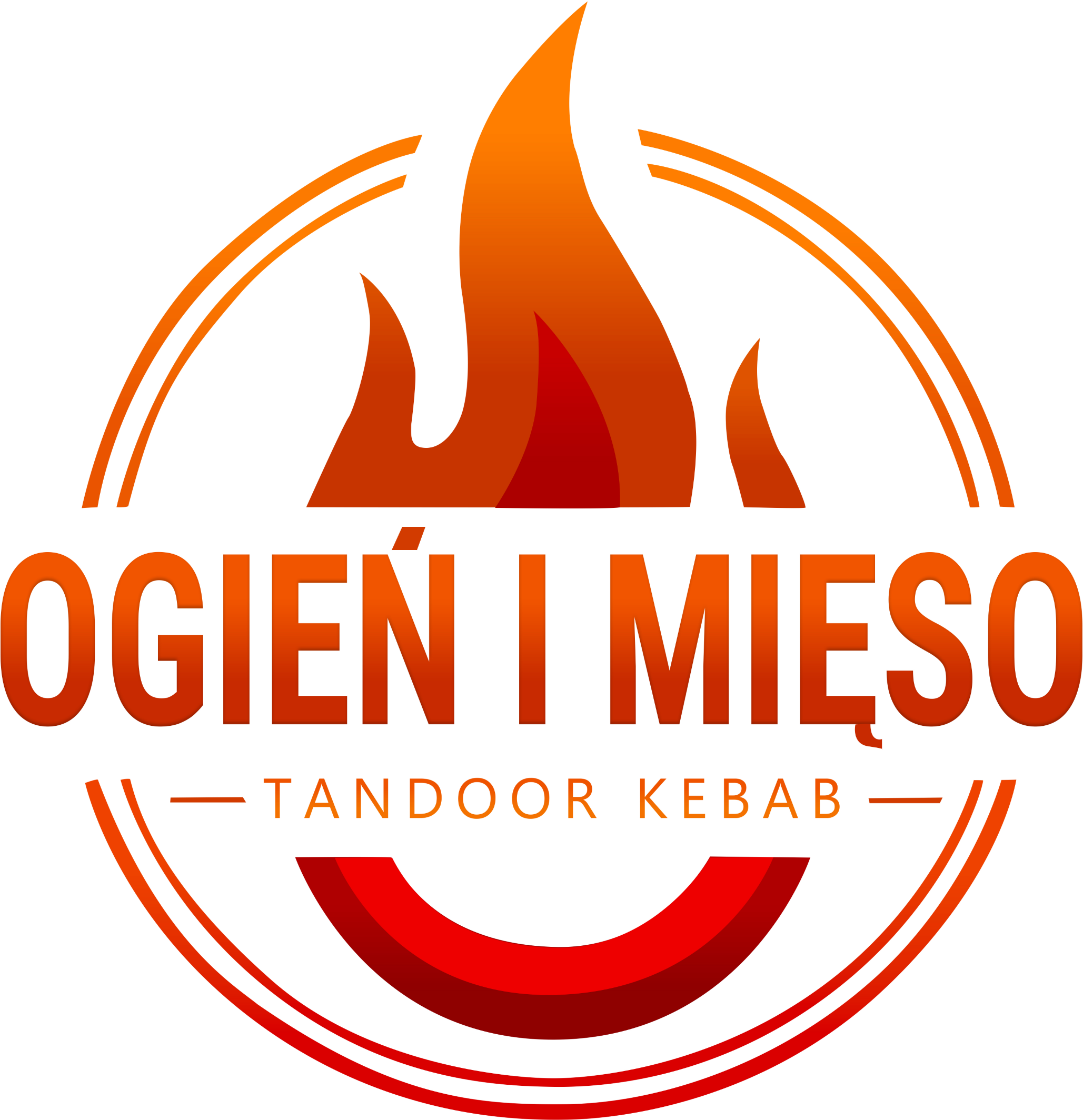 Logo Ogień i Mięso transparent